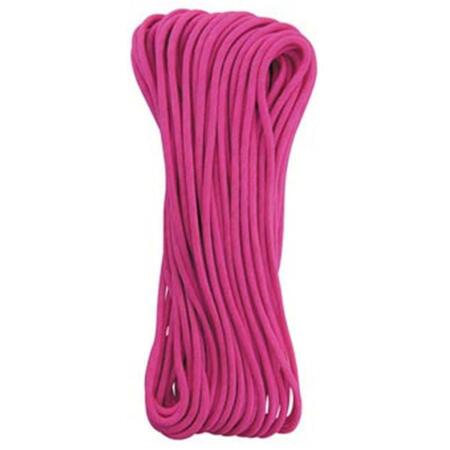 LIBERTY MOUNTAIN Paracord- Neon Pink- 100 ft. 447387